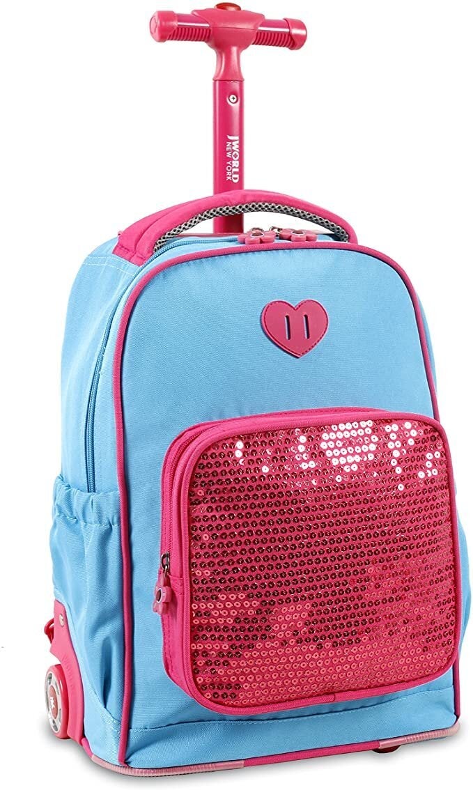 Best kids rolling clearance backpack