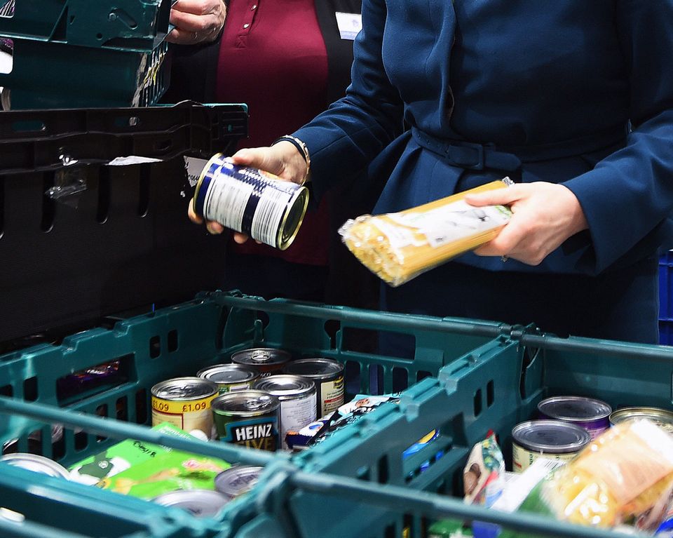 Foodbanks have struggled to meet demand. (File photo)