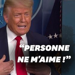 “Personne ne m’aime”: après s’être assagi, Trump refait du Trump sur le