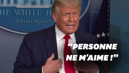 “Personne ne m’aime”: après s’être assagi, Trump refait du Trump sur le