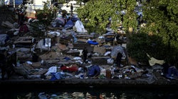 À Aubervilliers, la police évacue un camp de 1500