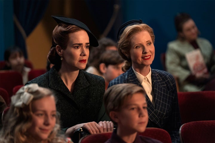 Sarah Paulson and Cynthia Nixon in "Ratched."