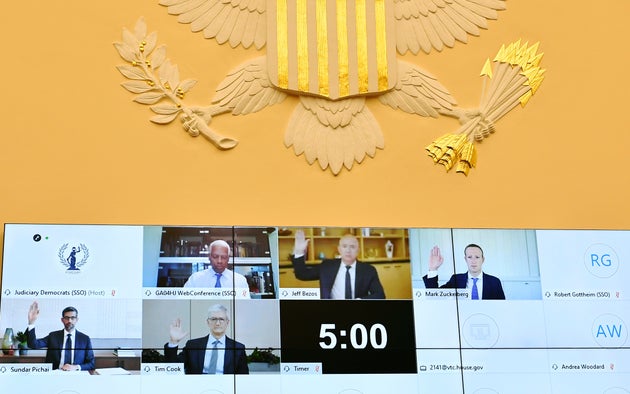 «Υπερβολική δύναμη»: Τα «μεγάλα αφεντικά» των εταιρειών τεχνολογίας απέναντι στο Κογκρέσο των