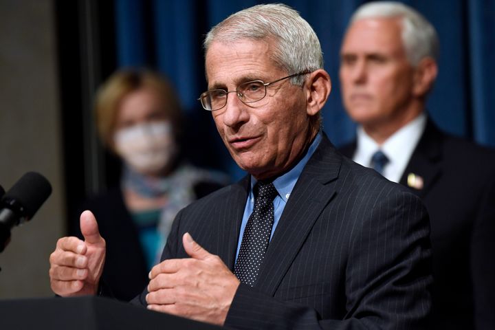 Dr. Anthony Fauci on Wednesday reaffirmed that scientifically valid studies have found hydroxychloroquine is not effective in treating COVID-19, even as President Donald Trump continues to be the drug's most prominent cheerleader.