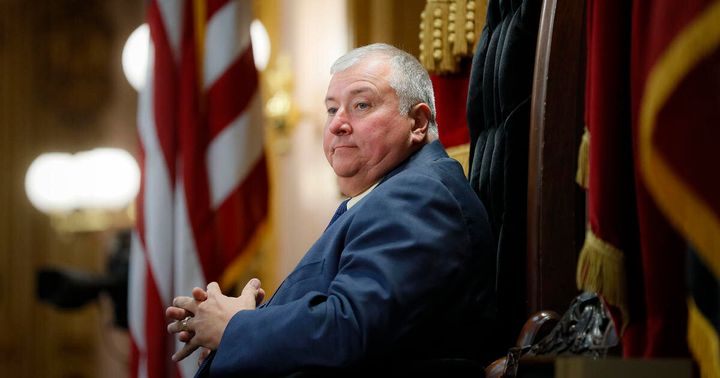 Ohio Republican Larry Householder, the former state House speaker, was removed from his position after being accused of bribery.