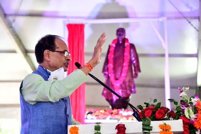 File image of CM Shivraj Singh Chouhan.