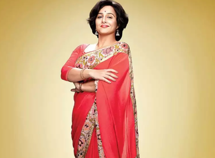 Vidya Balan in a still from Shakuntala Devi