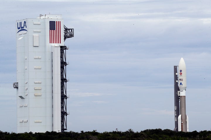 The rocket is expected to land on Mars in February 2021.