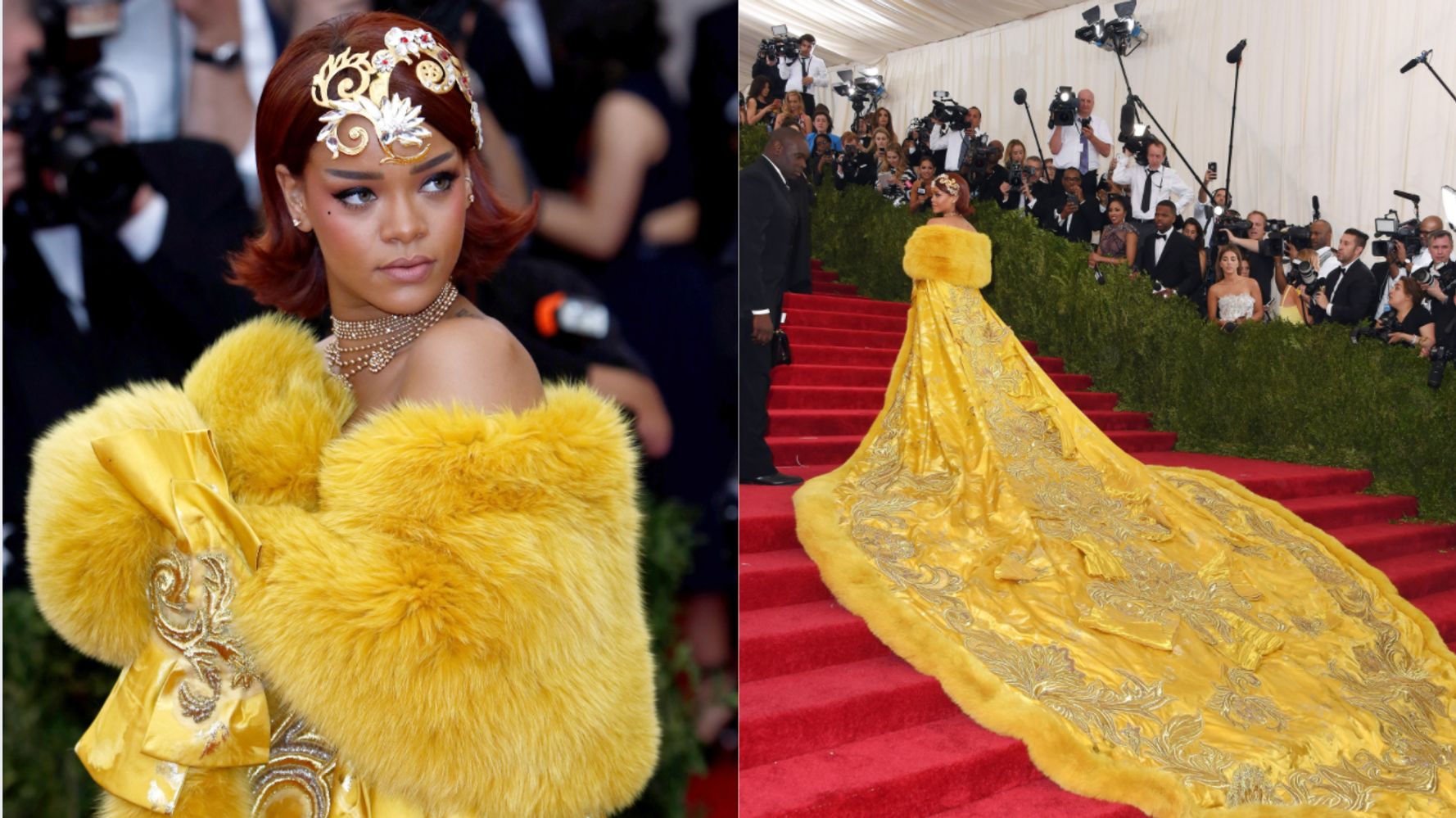 Rihanna Thought She Looked Like A Clown In That Iconic Yellow Met Gala Gown Flipboard