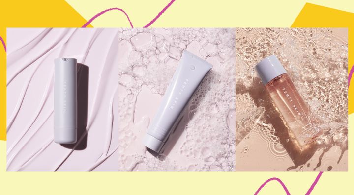 Fenty Skin has three new products: Total Cleans’r Remove-It-All Cleanser ($25), Fat Water Pore-Refining Toner Serum ($28) and Hydra Vizor Invisible Moisturizer Broad Spectrum SPF 30 Sunscreen ($35). You can get the three products in a starter set for $75.
