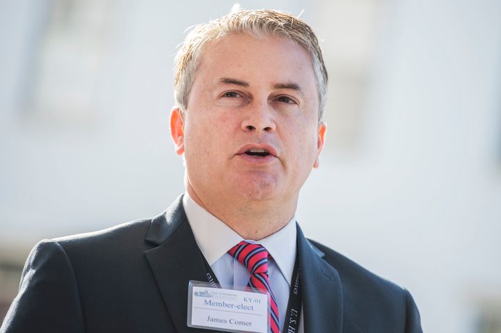Rep. James Comer of Kentucky is one of many Republicans opposed to continuing an extra $600 a week in aid to the unemployed during the coronavirus pandemic. Many of his House GOP colleagues oppose any extra aid, though Comer may be willing to compromise on that.