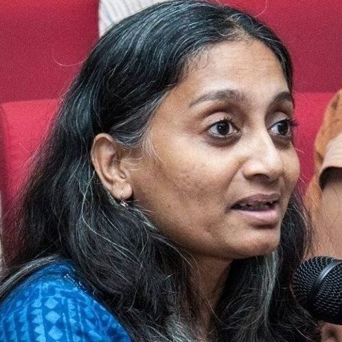 Activist Kavitha Kuruganti. 