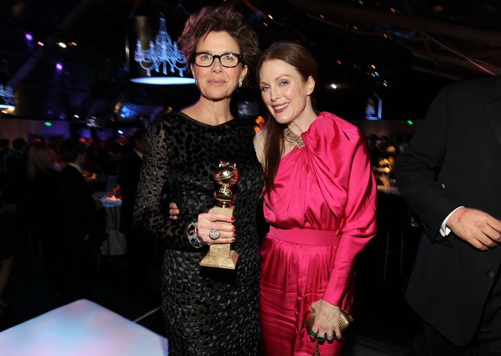 Annette Bening and Julianne Moore in January 2011.