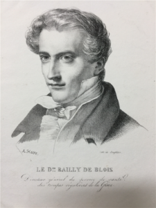 Étienne-Marin Bailly, λιθογραφία 19ου αιώνος, συλλογή ΕΕΦ