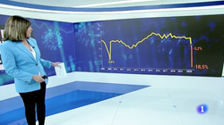 TVE se disculpa y corrige este gráfico sobre la caída del PIB: 