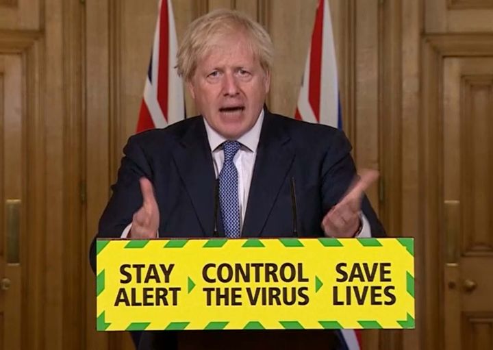 Prime Minister Boris Johnson speaking during a media briefing in Downing Street, London, on coronavirus (COVID-19).