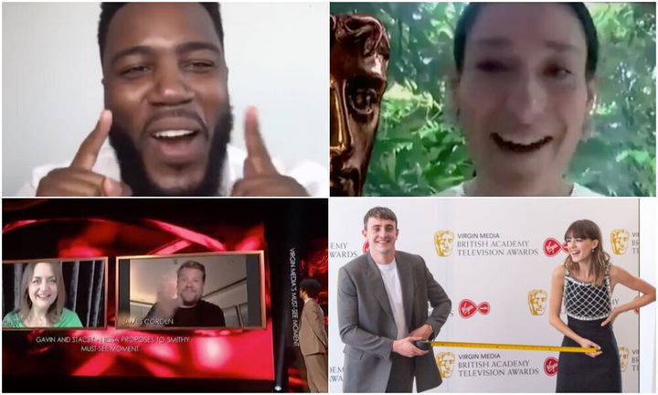 TV Baftas 2020 were unlike any other awards ceremony before