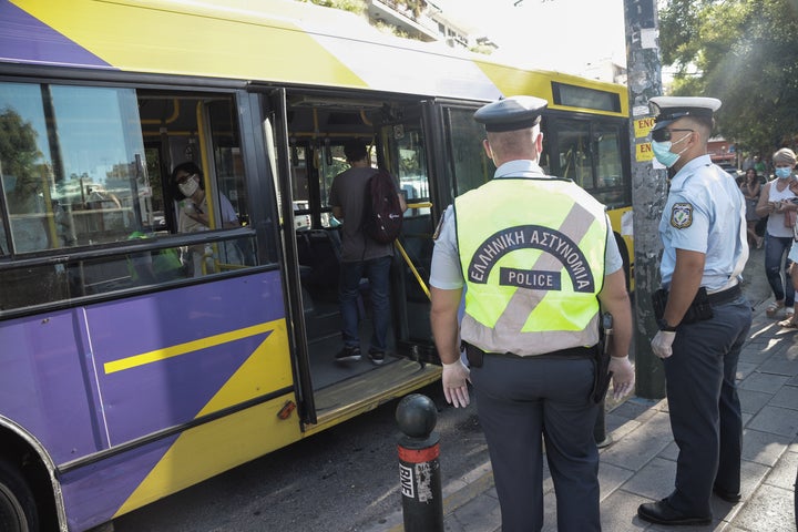 Ελεγχοι της τροχαίας στα Μέσα Μαζικής Μεταφοράς