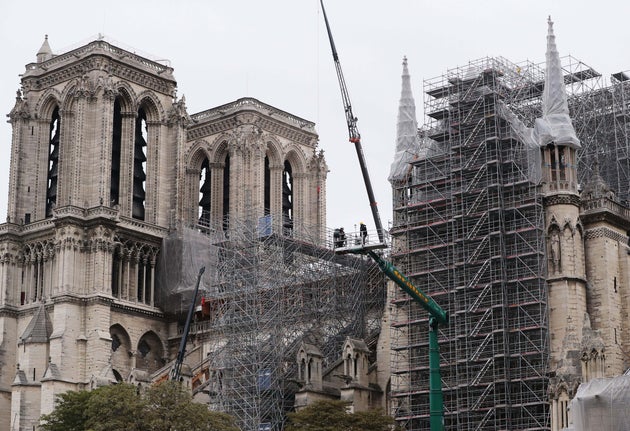 Le Grand Orgue De Notre Dame De Paris Va Etre Depose Et Apres Le Huffpost