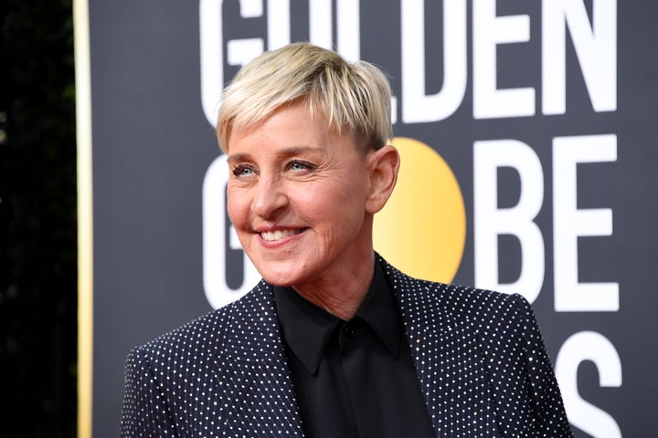 DeGeneres attends the 77th Annual Golden Globe Awards at The Beverly Hilton Hotel on Jan. 5. 