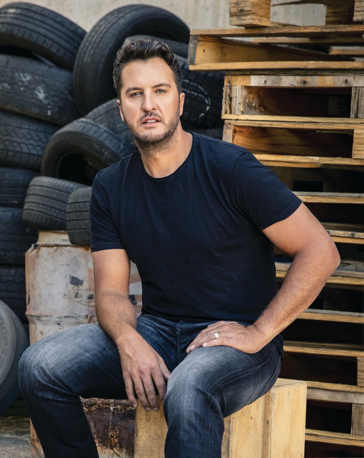 Luke Bryan's new album is called “Born Here Live Here Die Here.”