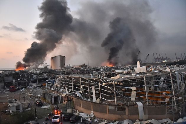 Beirut explodes into a collapsing Lebanon