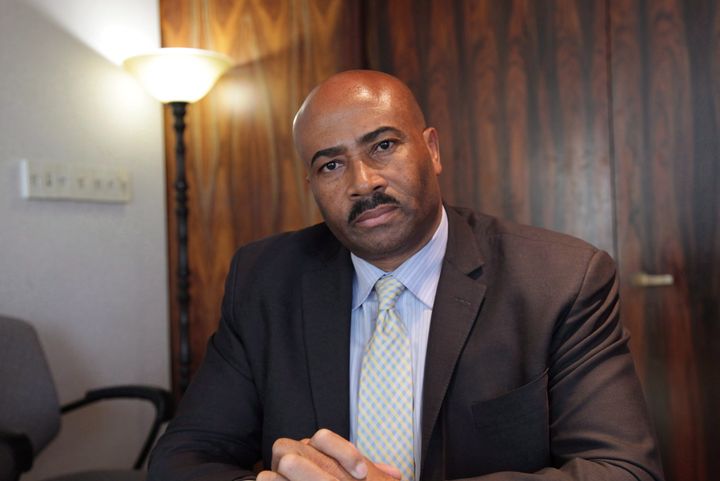 Senator Don Meredith seen during an interview in Toronto on March 16, 2017. 