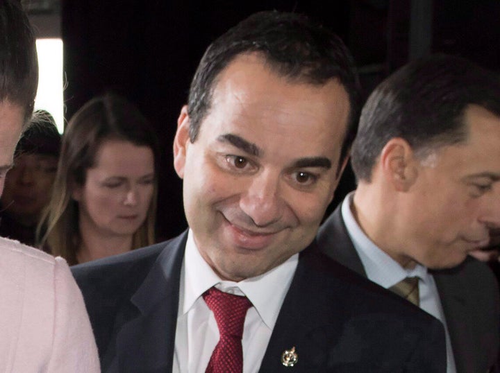 Liberal MP Michael Levitt is shown at Centennial College Downsview Aerospace Campus in Toronto on November 21, 2016. Michael Levitt is resigning as the Liberal MP for the Toronto-area riding of York Centre as of Sept. 1. 