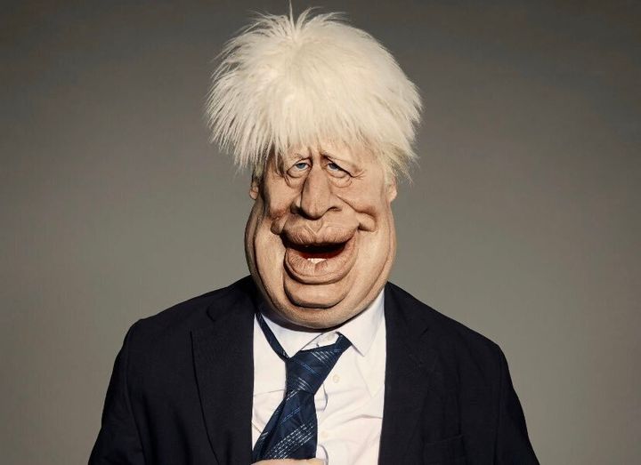 Boris Johnson's Spitting Image puppet