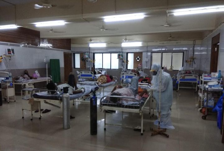 The six bed ICU at Shastri Nagar Hospital which was started this June