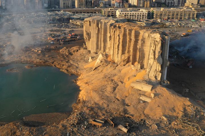 Βηρυτός - Μετά την έκρηξη - 5 Αυγούστου 2020(AP Photo/Hussein Malla)