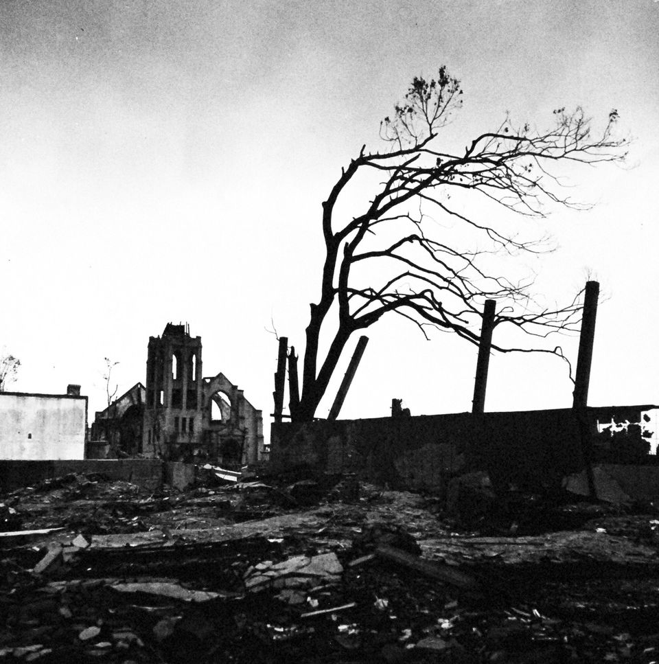 As cenas de Hiroshima após a bomba impactaram o