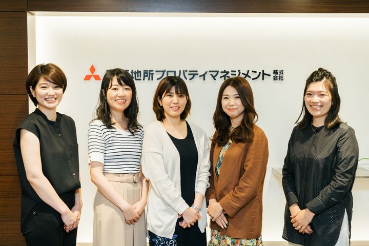 「あたらしい転勤」プロジェクトに参加した三菱地所プロパティマネジメントの女性社員たち