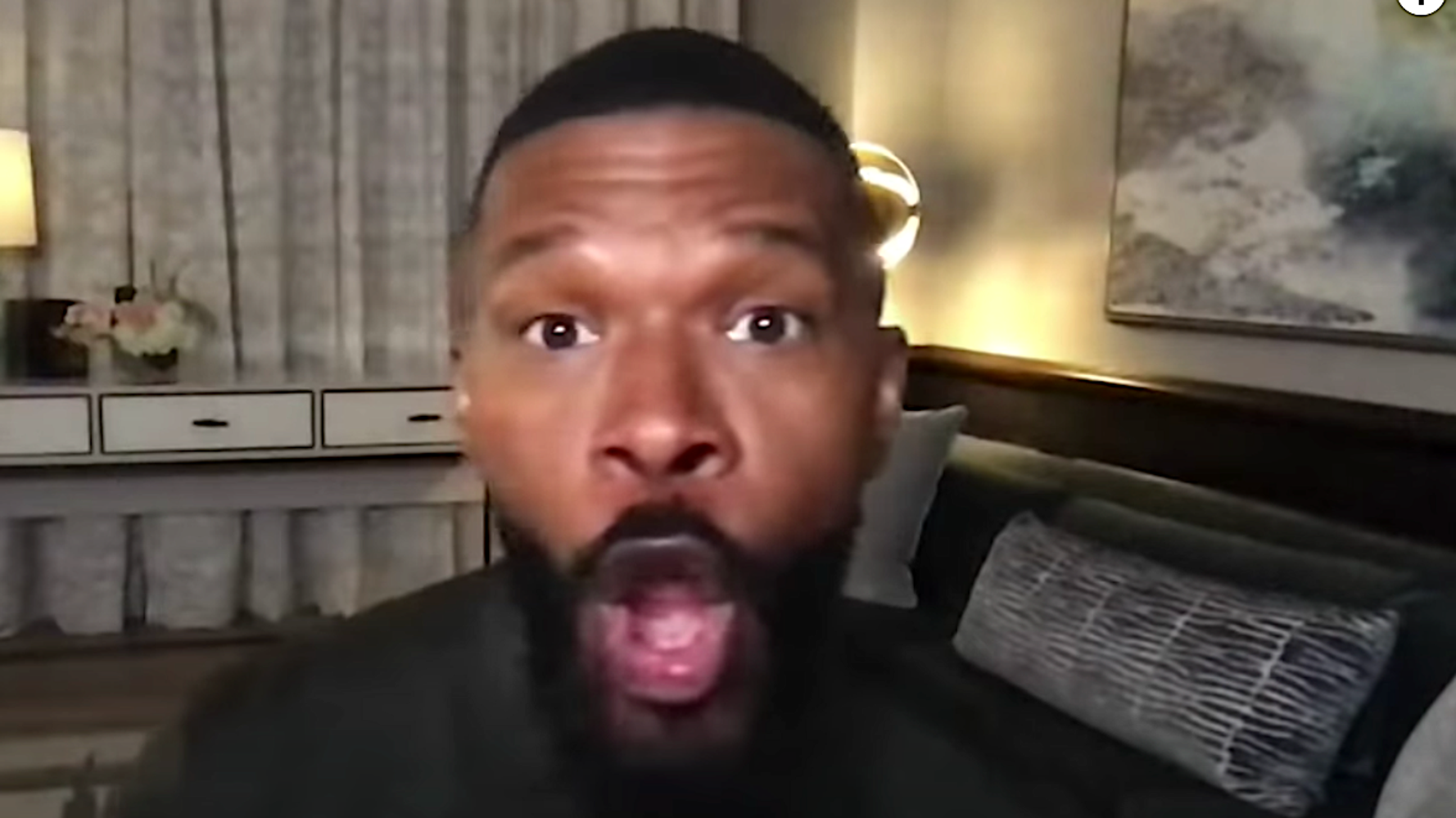 Jamie Foxx Turns DVD Warning Into An R&B Classic On 'Tonight Show