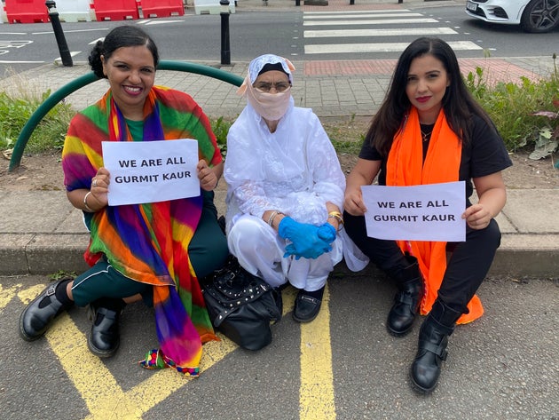 Xi'an Loves (left), Gurmit Kaur (middle), Anju Bogle (right).