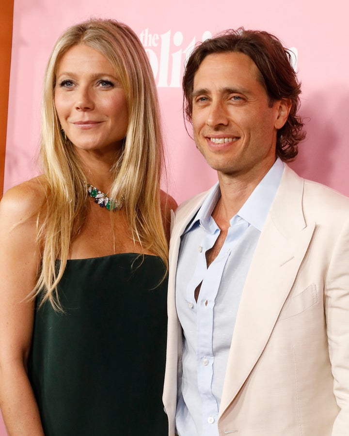 Paltrow and her second husband, Brad Falchuk, attend the premiere of Netflix's "The Politician" at DGA Theater on Sep. 26, 2019, in New York City.