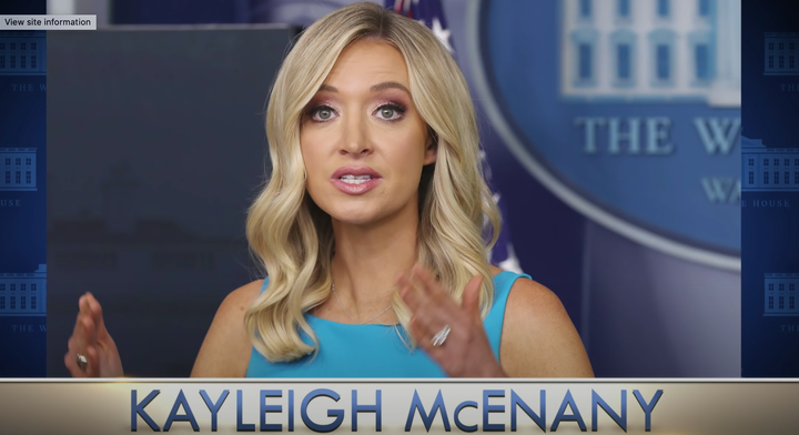 Kayleigh McEnany aka KFC McDonald's