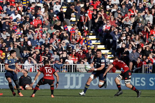 Γεμάτο γήπεδο ράγμπι την Κυριακή 9 Αυγούστου (AP Photo/Mark Baker).