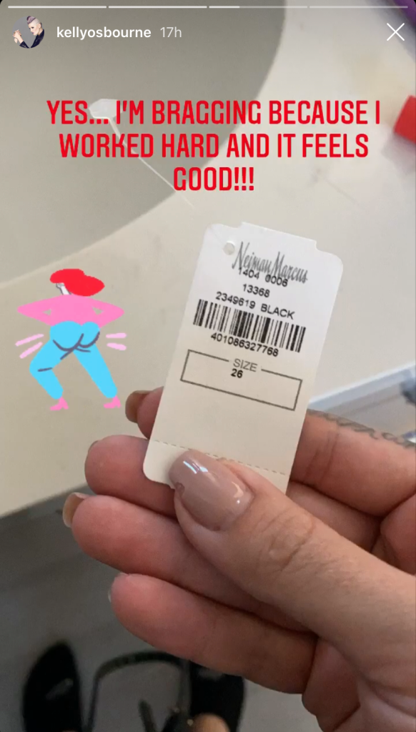 Instagram Storis de Kelly Osbourne