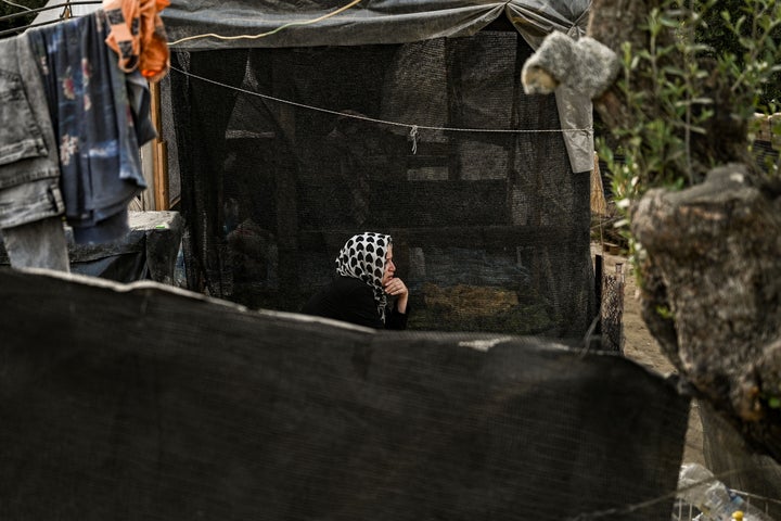 Φωτογραφία αρχείου από τη Μόρια της Λέσβου. 