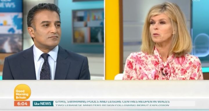 Adil Ray speaks to Kate Garraway on Good Morning Britain