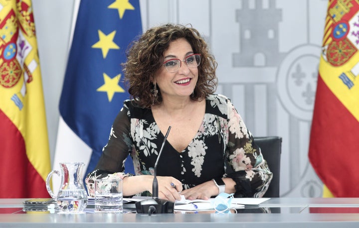 La ministra de Hacienda y portavoz del Gobierno, María Jesús Montero.