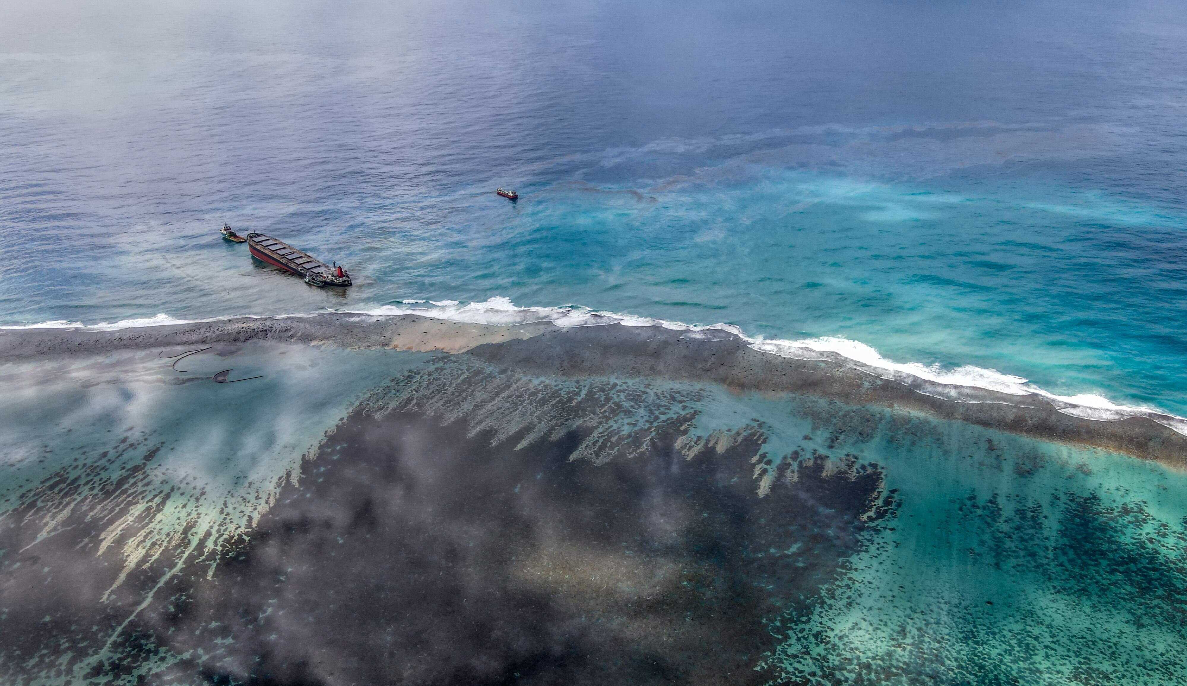 La Marée Noire à L'île Maurice Ne Menace Pas La Réunion "à Ce Stade ...