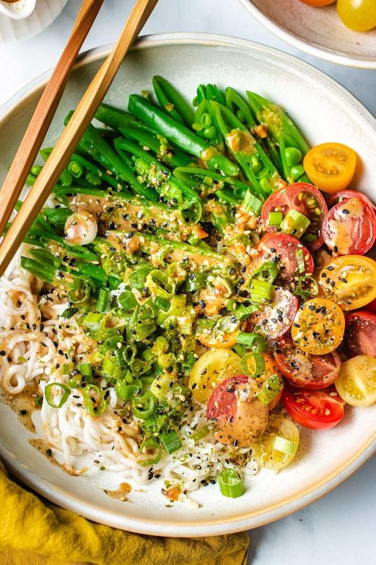 Shirataki noodles come precooked, so there's no need to boil water.﻿Shirataki Noodles with Paleo "Peanut" Sauce from I Heart Umami