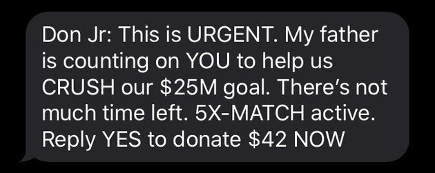 Trump CHOSE YOU, His Most Patriotic Supporter, To Receive Constant Scammy