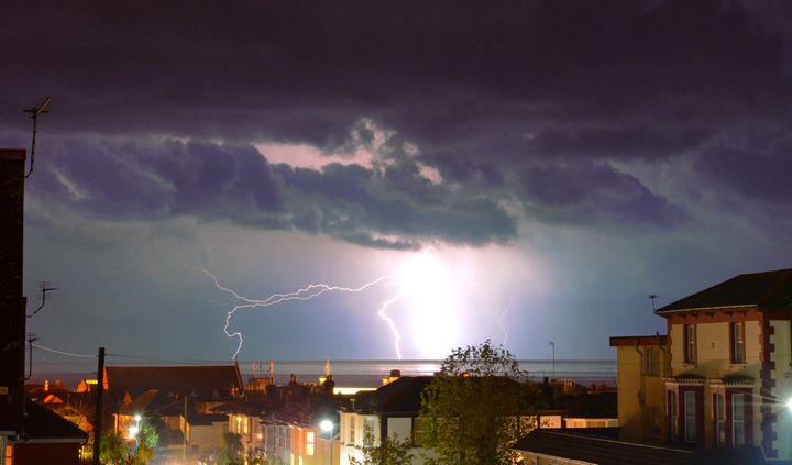 Thunderstorms are set to strike this week with most of the UK covered by a Met Office yellow warning until Thursday.