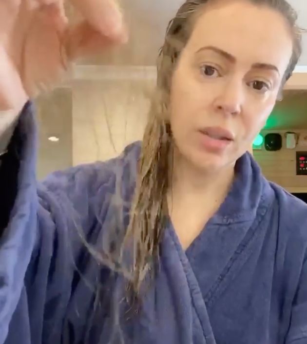 Alyssa Milano Demonstrates Extent Of Hair Loss Due To Coronavirus Four Months After Diagnosis