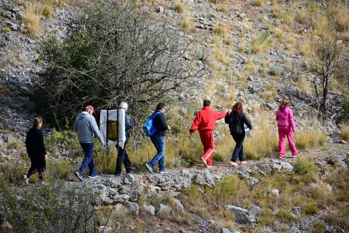 Μεταφορά εικόνας Αη Γιώργη στα Δολιανά