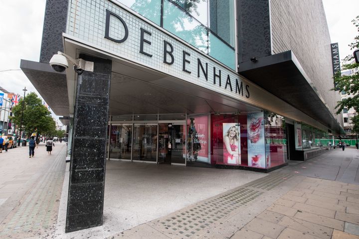 General view of a branch of Debenhams on Oxford Street, London. Picture date: Tuesday July 14, 2020. Photo credit should read: Matt Crossick/Empics