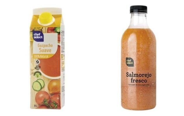 Gazpacho y salmorejo de LIDL